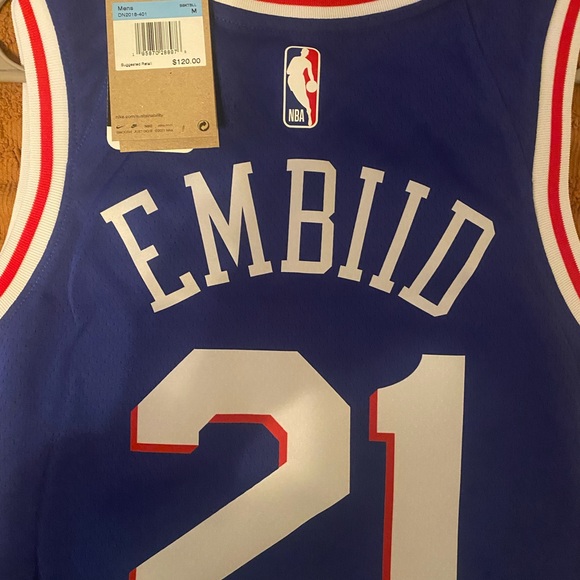 Nike Dri-Fit Philly 76er’s NBA Jerseys - Picture 3 of 7